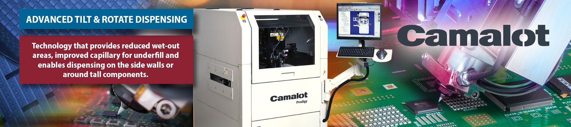 Camalot Prodigy Tilt and Rotate Dispensing System